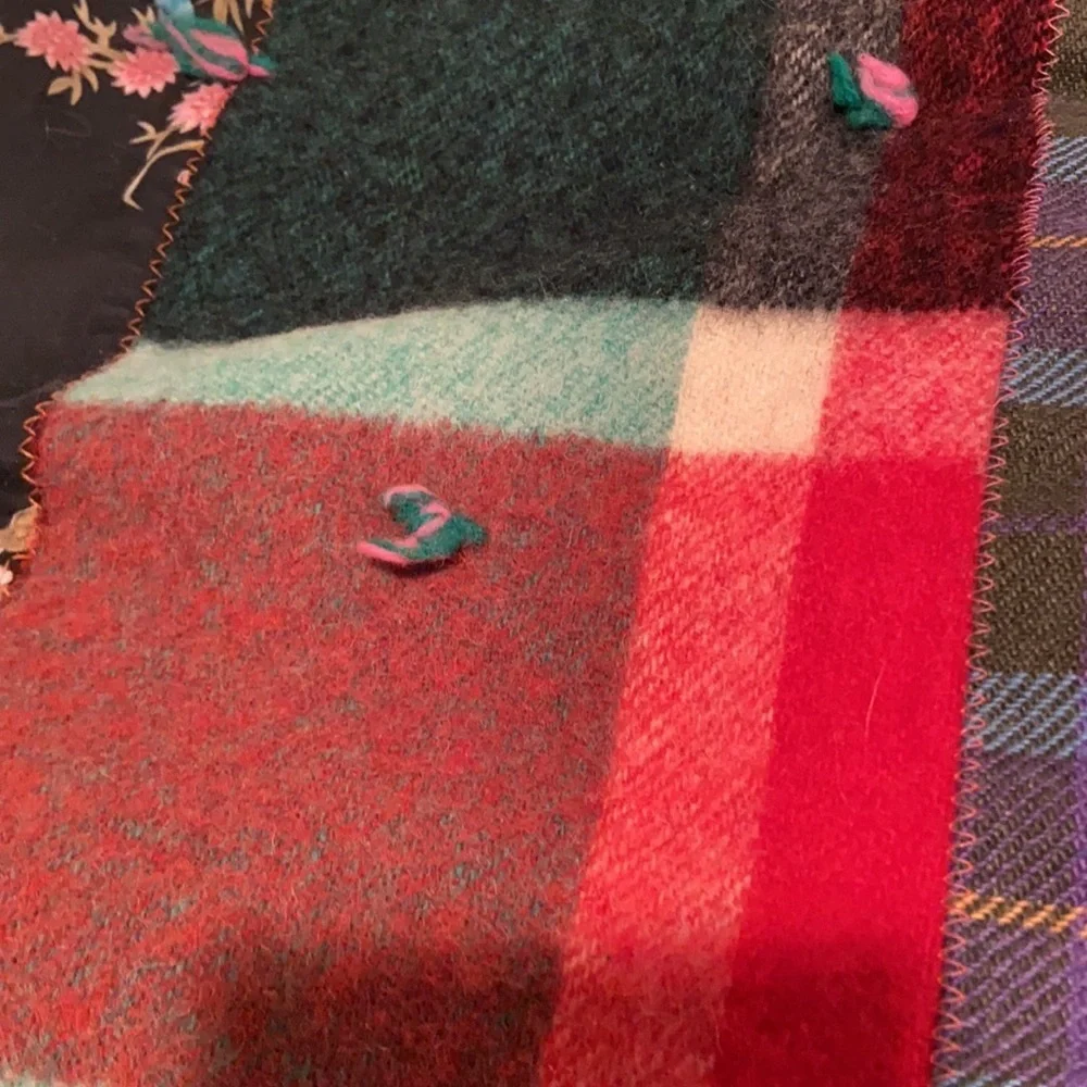 Handmade Vintage Farmhouse Quilt 72 x 86